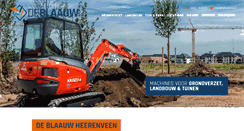 Desktop Screenshot of deblaauw.nl